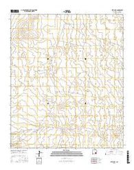 Vest Camp New Mexico Current topographic map, 1:24000 scale, 7.5 X 7.5 Minute, Year 2017