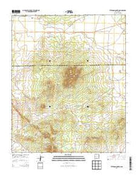Veteado Mountain New Mexico Historical topographic map, 1:24000 scale, 7.5 X 7.5 Minute, Year 2013
