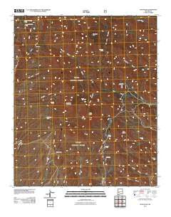 Vicks Peak New Mexico Historical topographic map, 1:24000 scale, 7.5 X 7.5 Minute, Year 2011