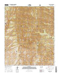 Vicks Peak New Mexico Current topographic map, 1:24000 scale, 7.5 X 7.5 Minute, Year 2017