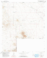 Victorio Ranch New Mexico Historical topographic map, 1:24000 scale, 7.5 X 7.5 Minute, Year 1965
