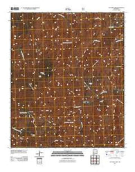 Victorio Park New Mexico Historical topographic map, 1:24000 scale, 7.5 X 7.5 Minute, Year 2011