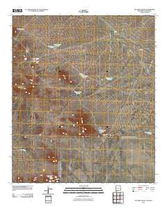 Victorio Ranch New Mexico Historical topographic map, 1:24000 scale, 7.5 X 7.5 Minute, Year 2010