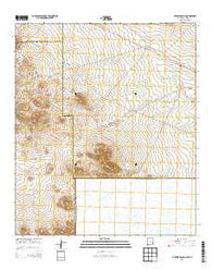 Victorio Ranch New Mexico Current topographic map, 1:24000 scale, 7.5 X 7.5 Minute, Year 2013