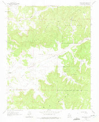 Vigas Canyon New Mexico Historical topographic map, 1:24000 scale, 7.5 X 7.5 Minute, Year 1963