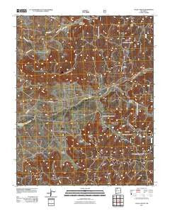Vigas Canyon New Mexico Historical topographic map, 1:24000 scale, 7.5 X 7.5 Minute, Year 2011
