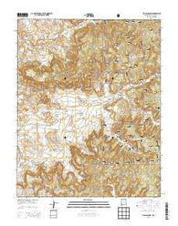 Vigas Canyon New Mexico Historical topographic map, 1:24000 scale, 7.5 X 7.5 Minute, Year 2013