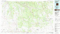 Villanueva New Mexico Historical topographic map, 1:100000 scale, 30 X 60 Minute, Year 1983