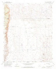 Volcano Ranch New Mexico Historical topographic map, 1:24000 scale, 7.5 X 7.5 Minute, Year 1954