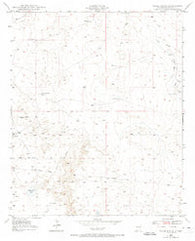 Wade Ranch New Mexico Historical topographic map, 1:24000 scale, 7.5 X 7.5 Minute, Year 1949