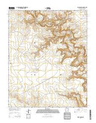 Wade Canyon New Mexico Historical topographic map, 1:24000 scale, 7.5 X 7.5 Minute, Year 2013
