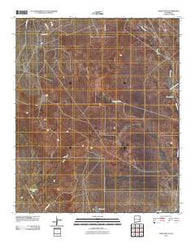 Wade Ranch New Mexico Historical topographic map, 1:24000 scale, 7.5 X 7.5 Minute, Year 2010