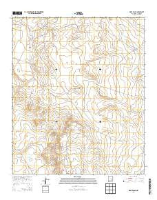 Wade Ranch New Mexico Historical topographic map, 1:24000 scale, 7.5 X 7.5 Minute, Year 2013