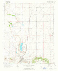 Wagon Mound New Mexico Historical topographic map, 1:24000 scale, 7.5 X 7.5 Minute, Year 1964