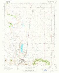 Wagon Mound New Mexico Historical topographic map, 1:24000 scale, 7.5 X 7.5 Minute, Year 1964