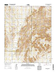 Wagon Canyon New Mexico Historical topographic map, 1:24000 scale, 7.5 X 7.5 Minute, Year 2013