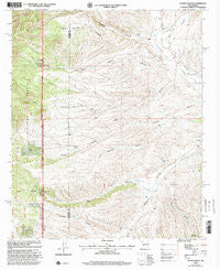 Wahoo Ranch New Mexico Historical topographic map, 1:24000 scale, 7.5 X 7.5 Minute, Year 1999