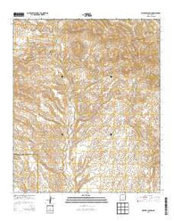 Walker Canyon New Mexico Historical topographic map, 1:24000 scale, 7.5 X 7.5 Minute, Year 2013