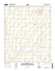 Walking Cane Ranch New Mexico Current topographic map, 1:24000 scale, 7.5 X 7.5 Minute, Year 2017