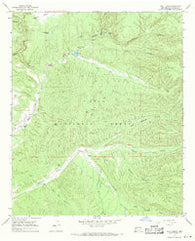 Wall Lake New Mexico Historical topographic map, 1:24000 scale, 7.5 X 7.5 Minute, Year 1967