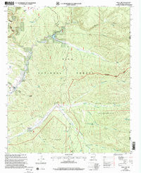 Wall Lake New Mexico Historical topographic map, 1:24000 scale, 7.5 X 7.5 Minute, Year 1999