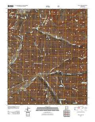 Wall Lake New Mexico Historical topographic map, 1:24000 scale, 7.5 X 7.5 Minute, Year 2011