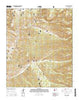 Wall Lake New Mexico Current topographic map, 1:24000 scale, 7.5 X 7.5 Minute, Year 2017