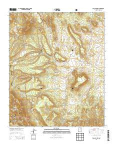 Wallace Mesa New Mexico Historical topographic map, 1:24000 scale, 7.5 X 7.5 Minute, Year 2013