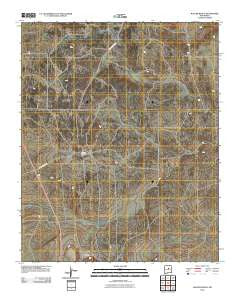 Waller Ranch New Mexico Historical topographic map, 1:24000 scale, 7.5 X 7.5 Minute, Year 2010