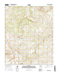 Waller Ranch New Mexico Current topographic map, 1:24000 scale, 7.5 X 7.5 Minute, Year 2017