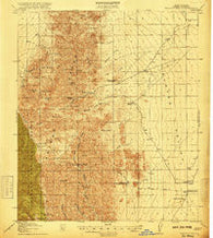 Walnut Wells New Mexico Historical topographic map, 1:62500 scale, 15 X 15 Minute, Year 1918