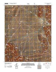 Water Canyon New Mexico Historical topographic map, 1:24000 scale, 7.5 X 7.5 Minute, Year 2011