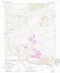 Waterflow New Mexico Historical topographic map, 1:24000 scale, 7.5 X 7.5 Minute, Year 1963