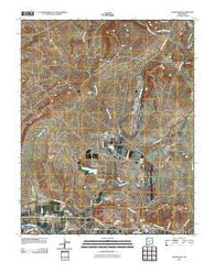 Waterflow New Mexico Historical topographic map, 1:24000 scale, 7.5 X 7.5 Minute, Year 2010