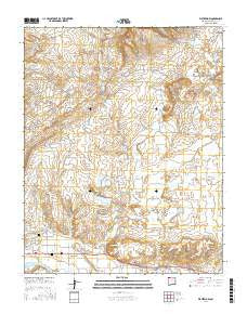 Waterflow New Mexico Current topographic map, 1:24000 scale, 7.5 X 7.5 Minute, Year 2017