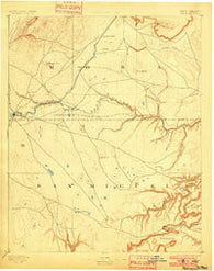 Watrous New Mexico Historical topographic map, 1:125000 scale, 30 X 30 Minute, Year 1894
