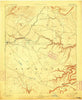 Watrous New Mexico Historical topographic map, 1:125000 scale, 30 X 30 Minute, Year 1894