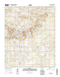 Watts Hill New Mexico Historical topographic map, 1:24000 scale, 7.5 X 7.5 Minute, Year 2013