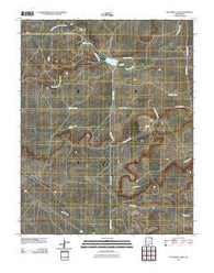 Weatherly Lake New Mexico Historical topographic map, 1:24000 scale, 7.5 X 7.5 Minute, Year 2010