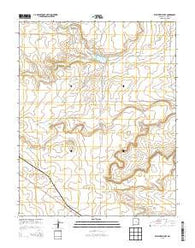 Weatherly Lake New Mexico Historical topographic map, 1:24000 scale, 7.5 X 7.5 Minute, Year 2013
