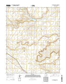Weatherly Lake New Mexico Historical topographic map, 1:24000 scale, 7.5 X 7.5 Minute, Year 2013