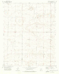 Weber City New Mexico Historical topographic map, 1:24000 scale, 7.5 X 7.5 Minute, Year 1973