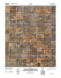 Weber City New Mexico Historical topographic map, 1:24000 scale, 7.5 X 7.5 Minute, Year 2010
