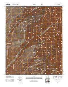 Welty Hill New Mexico Historical topographic map, 1:24000 scale, 7.5 X 7.5 Minute, Year 2011