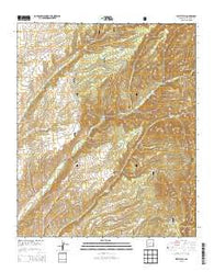 Welty Hill New Mexico Historical topographic map, 1:24000 scale, 7.5 X 7.5 Minute, Year 2013