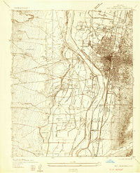 West Albuquerque New Mexico Historical topographic map, 1:24000 scale, 7.5 X 7.5 Minute, Year 1934