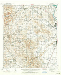 West Carlsbad New Mexico Historical topographic map, 1:62500 scale, 15 X 15 Minute, Year 1943