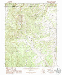West Fork Rio Brazos New Mexico Historical topographic map, 1:24000 scale, 7.5 X 7.5 Minute, Year 1983