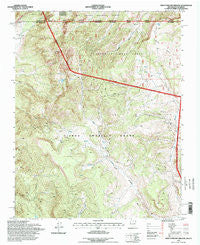 West Fork Rio Brazos New Mexico Historical topographic map, 1:24000 scale, 7.5 X 7.5 Minute, Year 1995