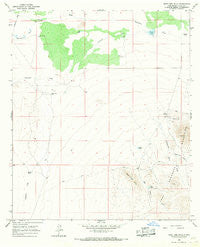 West Lime Hills New Mexico Historical topographic map, 1:24000 scale, 7.5 X 7.5 Minute, Year 1965
